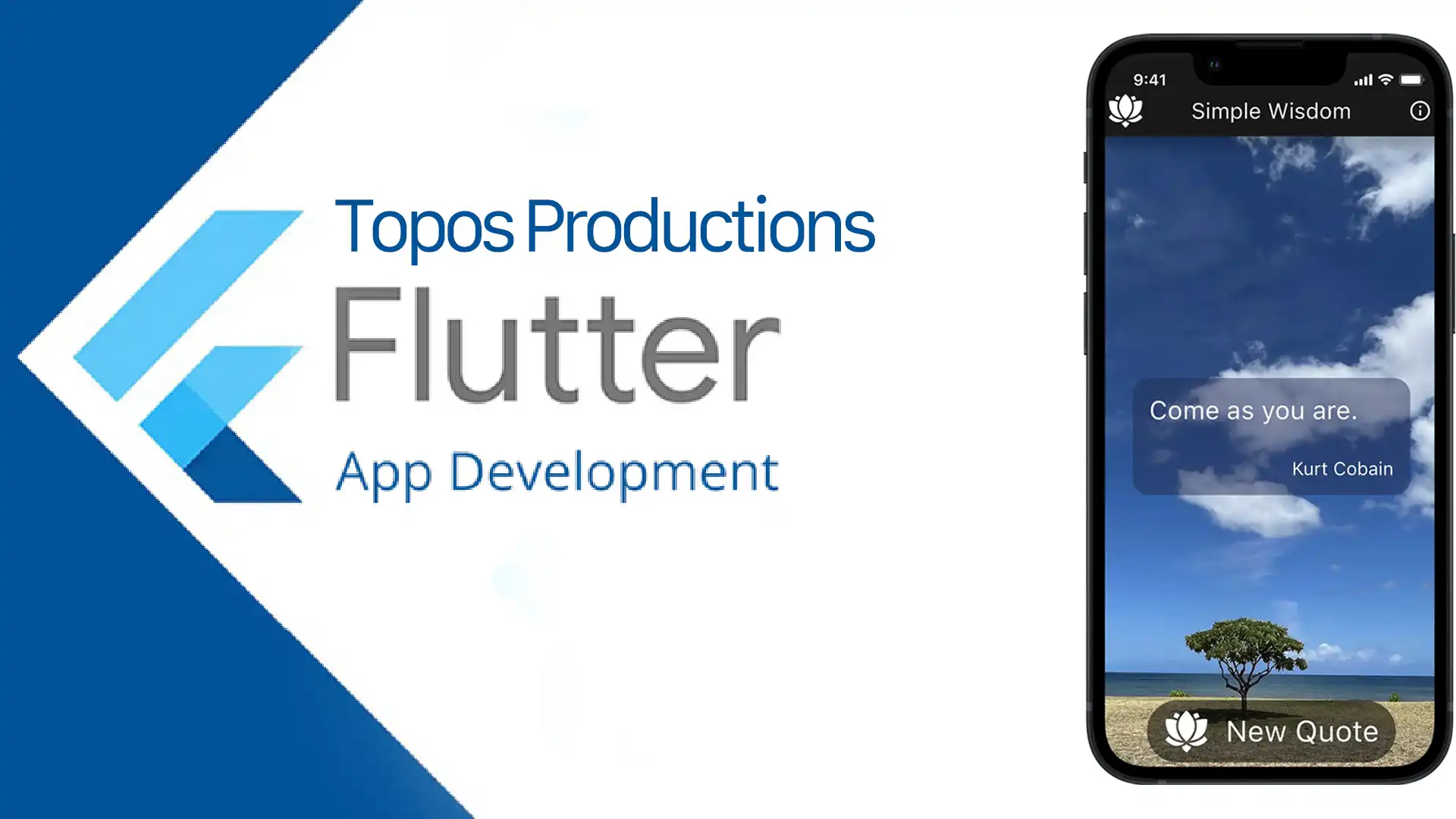 Flutter App Development by Topos Productions